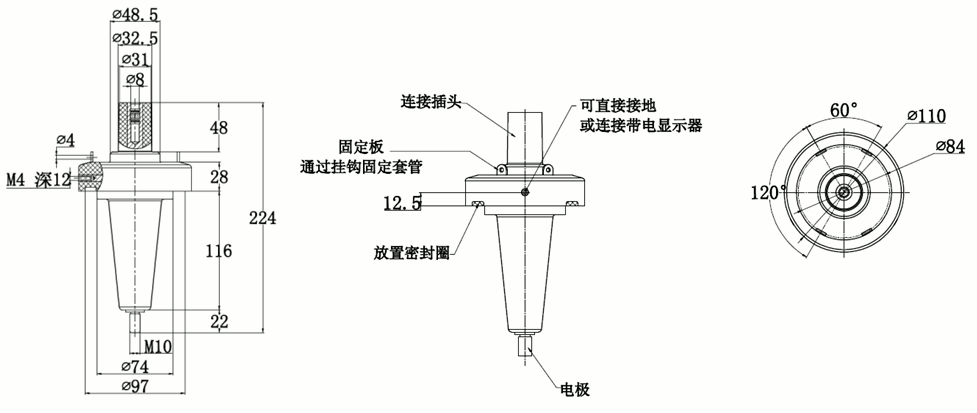 ga黄金甲体育核材250A套管座结构图.gif